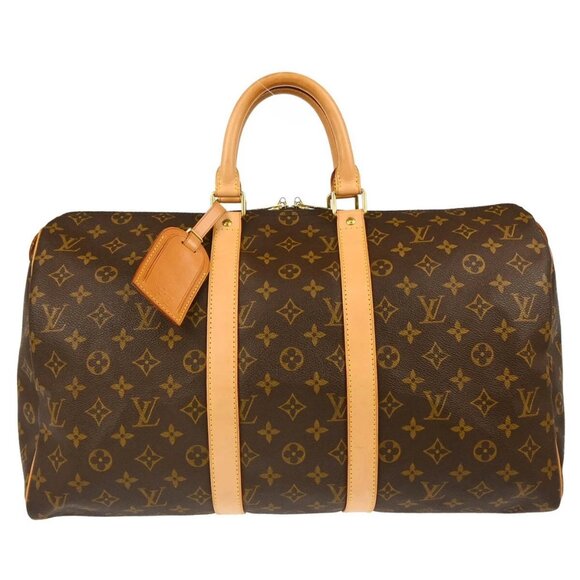 Louis Vuitton Monogram Keepall 45 Travel Duffle Handbag - Picture 1 of 15